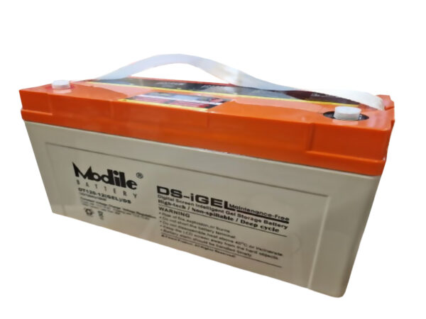 Η Modile Battery DS-iGEL OT12-120 είναι μια μπαταρία GEL κορυφαίας ποιότητας, σχεδιασμένη για τροχόσπιτα, UPS και φωτοβολταϊκά συστήματα. 🔋