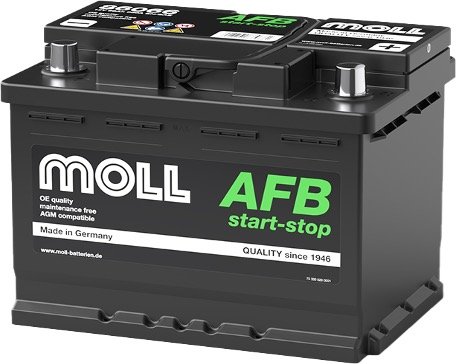 Μπαταρία αυτοκινήτου Moll start-stop AFB 86066