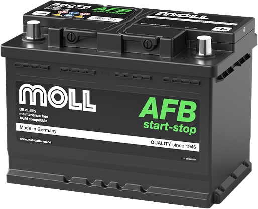 Μπαταρία αυτοκινήτου Moll start-stop AFB 86076