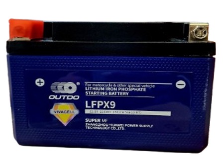 OUTDO LFP LFPX9 Lithium Battery