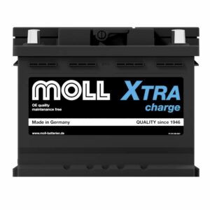 Η μπαταρία αυτοκινήτου MOLL XTRA Charge προσφέρει διπλάσια ταχύτητα φόρτισης και υψηλό ρεύμα εκκίνησης χάρη στην τεχνολογία Nano Carbon