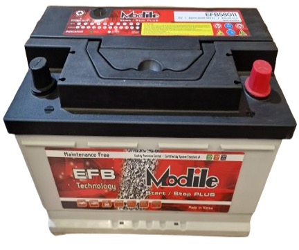 Car Battery Modile EFB SMF-EFB58011